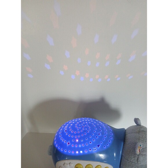 VTech Lil Critters Soothing Starlight Hippo Music White Noise Nursery Rhyme BLUE - Picture 15 of 16